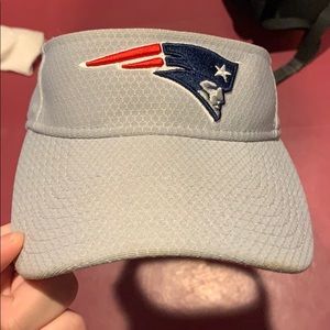 Patriots Gray Visor